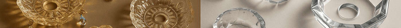 Chandelier Crystal Bobeches: Vintage & Modern