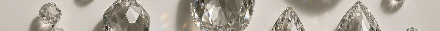 CrystalPlace collection with premium chandelier crystals and Swarovski prisms