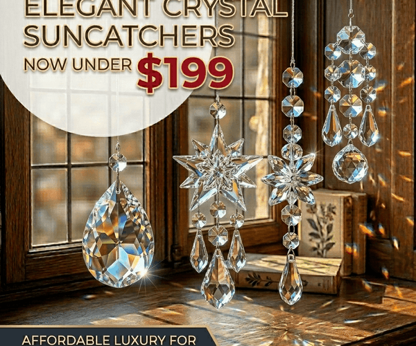 Decorative Hanging Crystals Under $199 | CrystalPlace