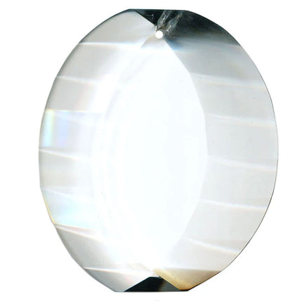 Energy Gate Crystal 4 inches Clear Prism with One Hole on Top
