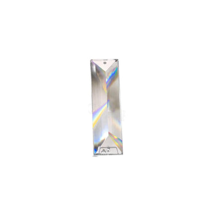 Classic Drop Crystal 3 inches Clear Prism with Two Holes