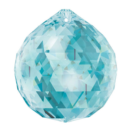 Swarovski Strass Crystal 30mm Antique Green Faceted Ball prism