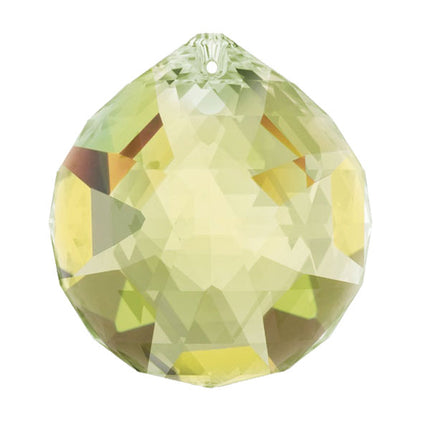 Swarovski Strass Crystal 30mm Light Topaz Faceted Ball prism