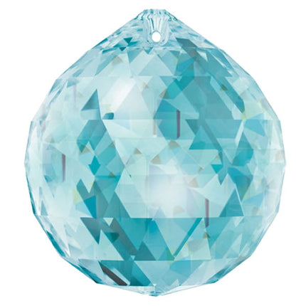 Swarovski Strass Crystal 40mm Antique Green Faceted Ball Prism