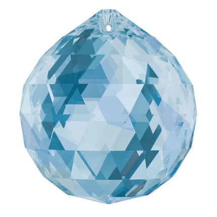 Swarovski Strass Crystal 40mm Medium Sapphire Faceted Ball prism