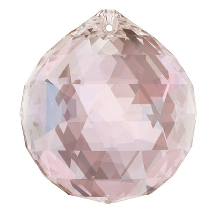 Swarovski Strass Crystal 40mm Rosaline (Pink) Faceted Ball prism