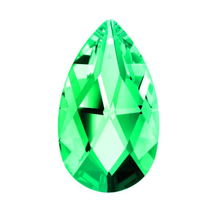 Swarovski Strass crystal 38mm Light Peridot Almond prism 
