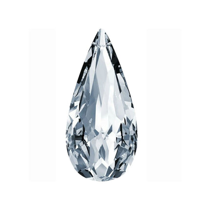 Swarovski Strass Crystal 2.5 inches Clear Radiant Pear Shape Prism