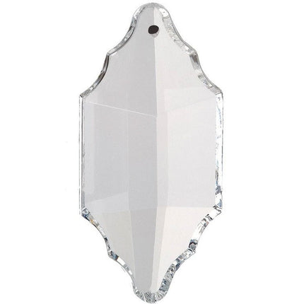 Colonial Crystal 2.5 inches Clear Prism with One Hole on Top