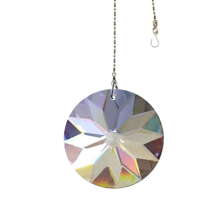 Crystal Suncatcher 40mm Clear Sun Disk Prism Magnificent Brand