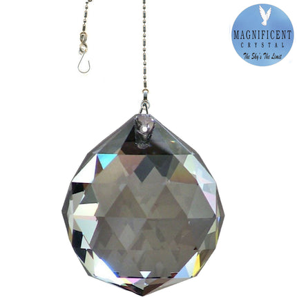 Crystal Suncatcher 50mm Satin Faceted Ball Prism Magnificent Brand