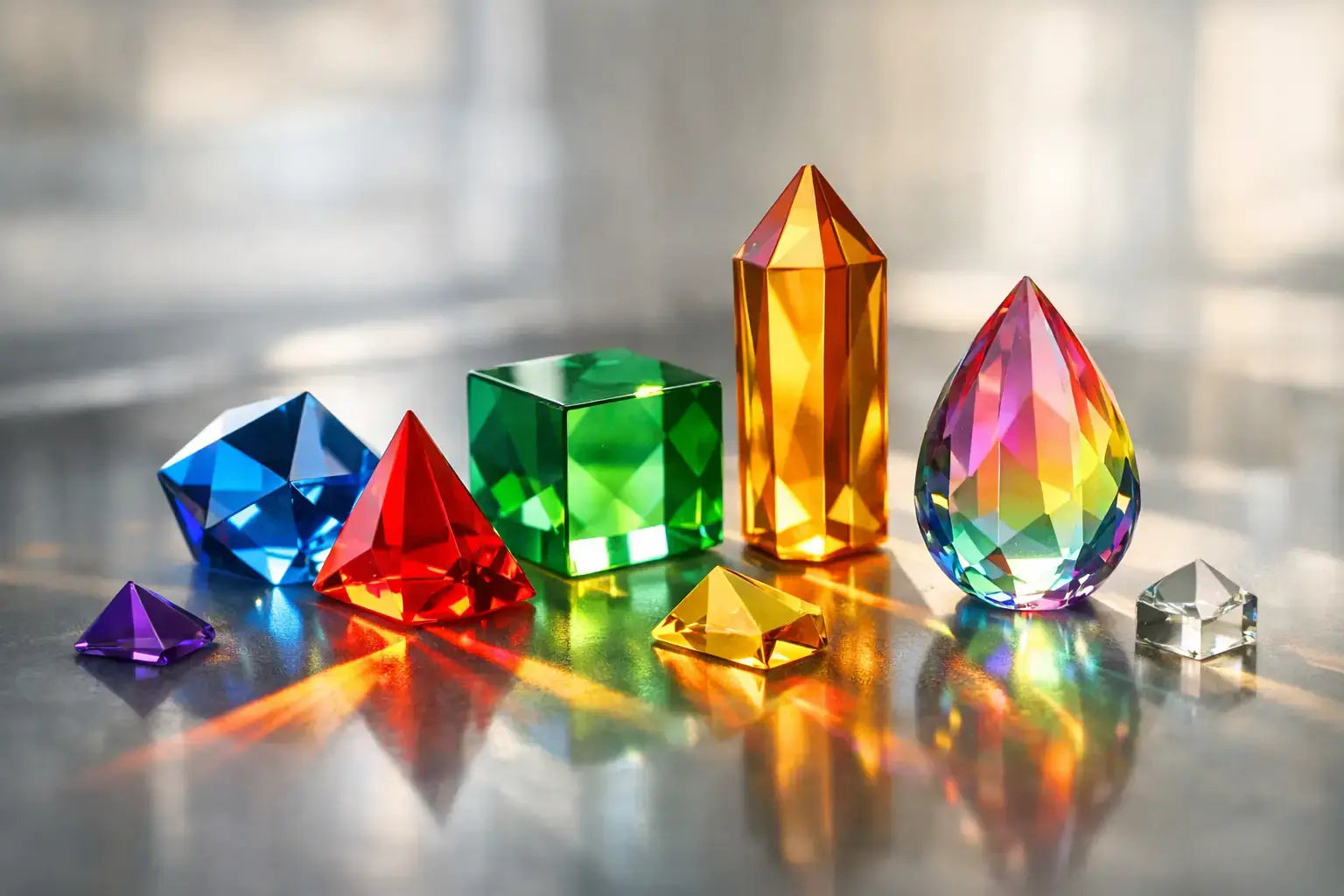 A Guide to Colored Crystal Prisms