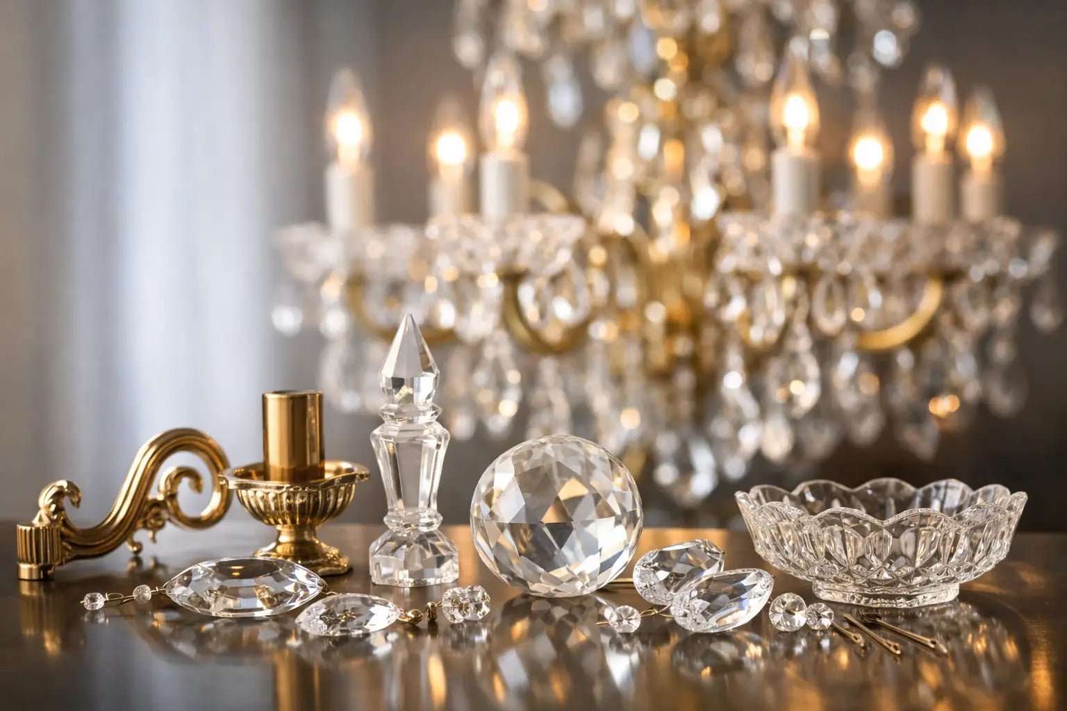 Chandelier Parts That Restore Light and Elegance