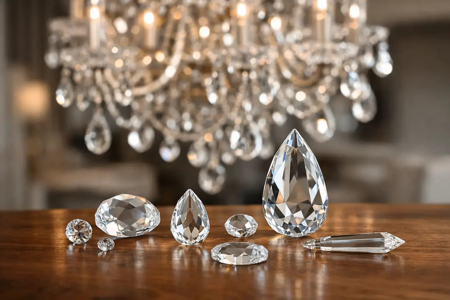 What Size Chandelier Crystals Do I Need?