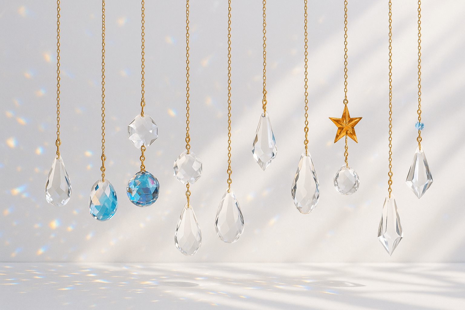 Premium Hanging crystals by CrystalPlace