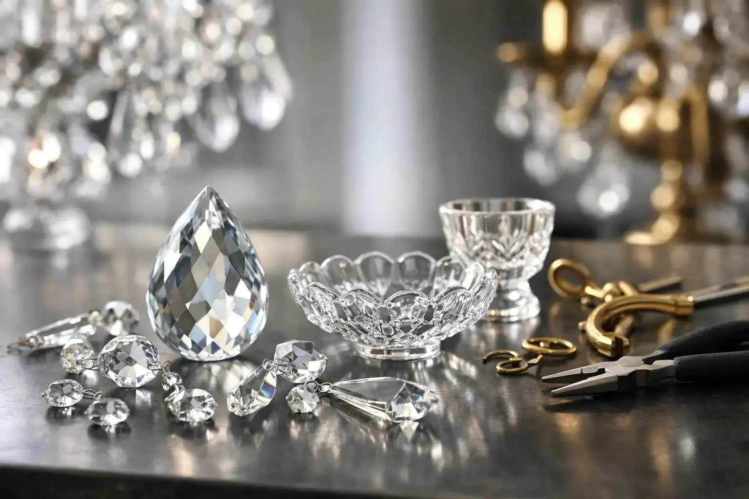 Crystal Chandelier Parts for Professionals