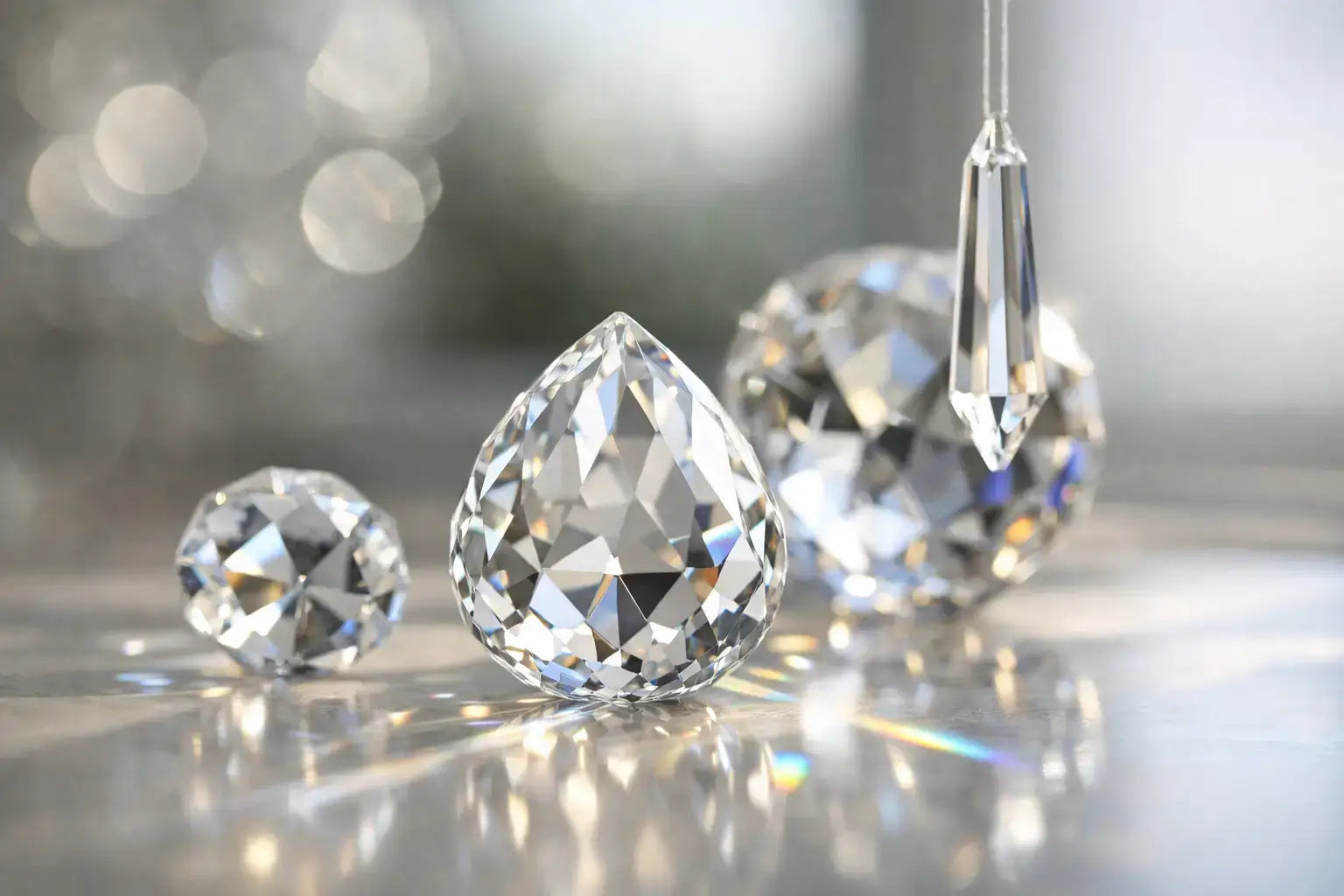 Swarovski Crystal Prisms for Elegant Light