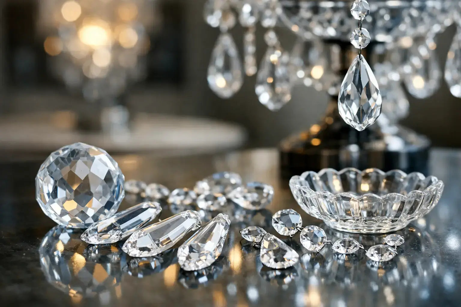 Why Crystal Place Matters for Chandelier Parts