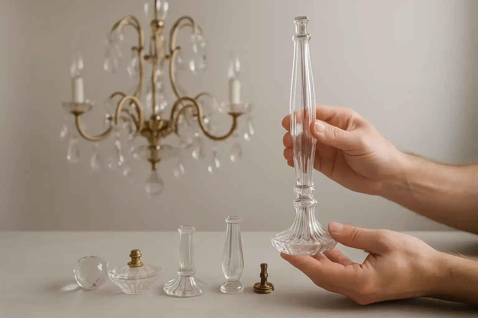 Chandelier Column Parts: Replace and Restore