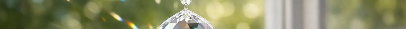 Crystal Suncatcher Prism for Window Guide