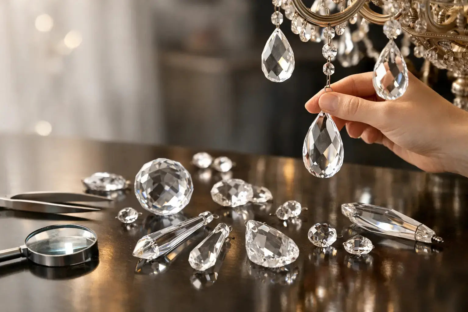 How to Choose Chandelier Crystal Replacements