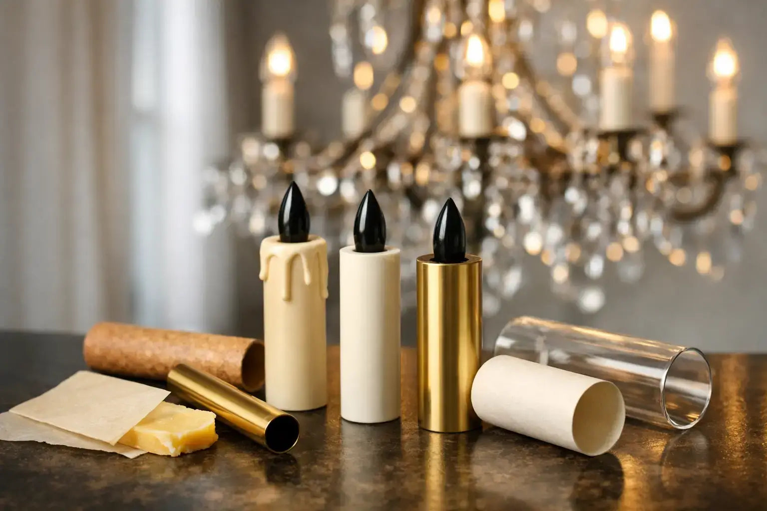 Guide to Chandelier Candle Cover Materials