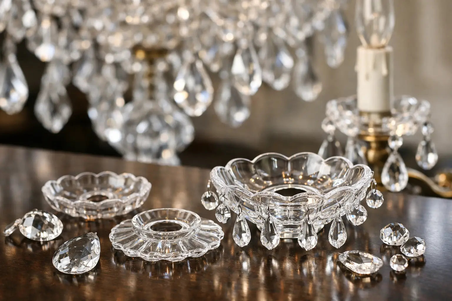 Crystal Chandelier Replacement Bobeches