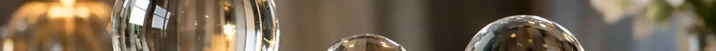 Crystal Balls for Elegant Light and Décor