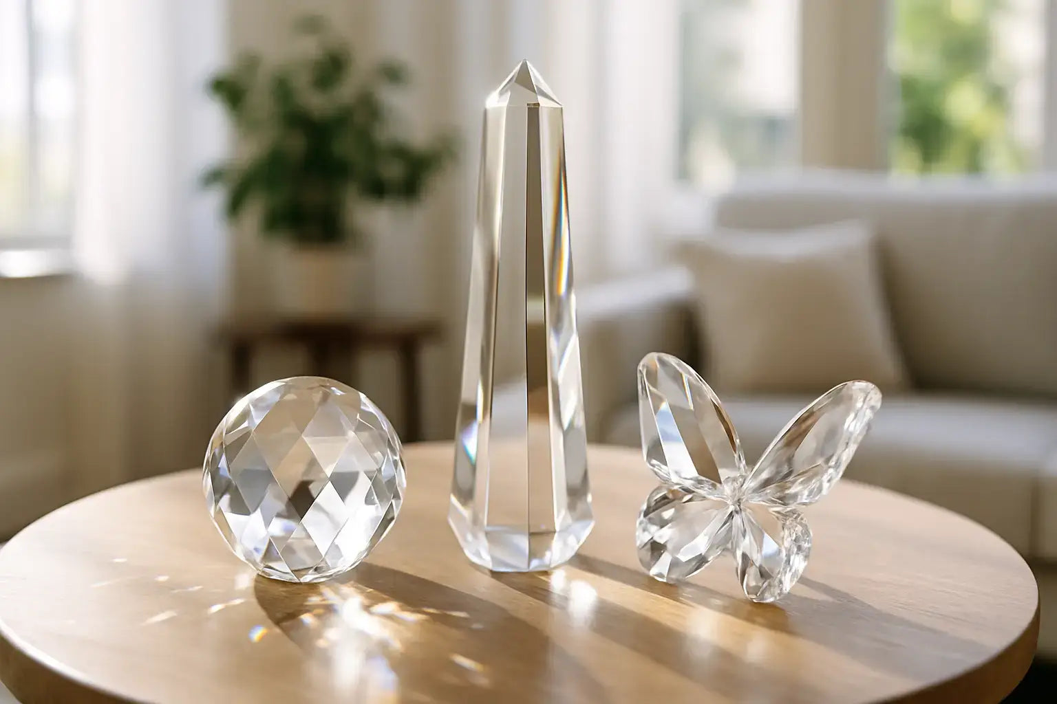 Crystal Ornaments That Make Rooms Feel Luminous