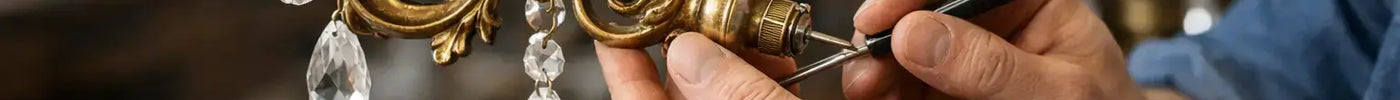 Repairing Antique Chandelier Components