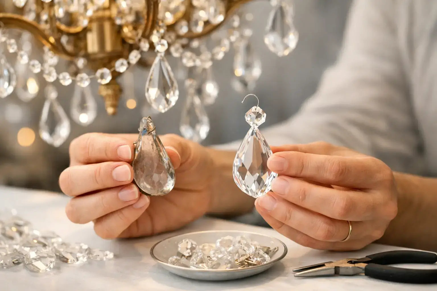 Chandelier Crystal Replacement Made Simple