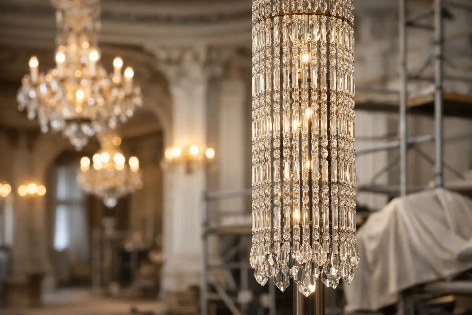 Guide to Crystal Chandelier Columns for Restorations