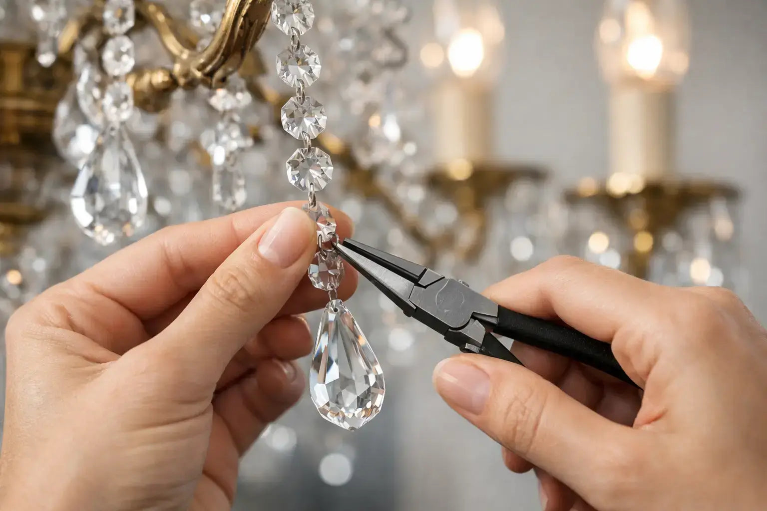 How to Fix Loose Crystal Strands