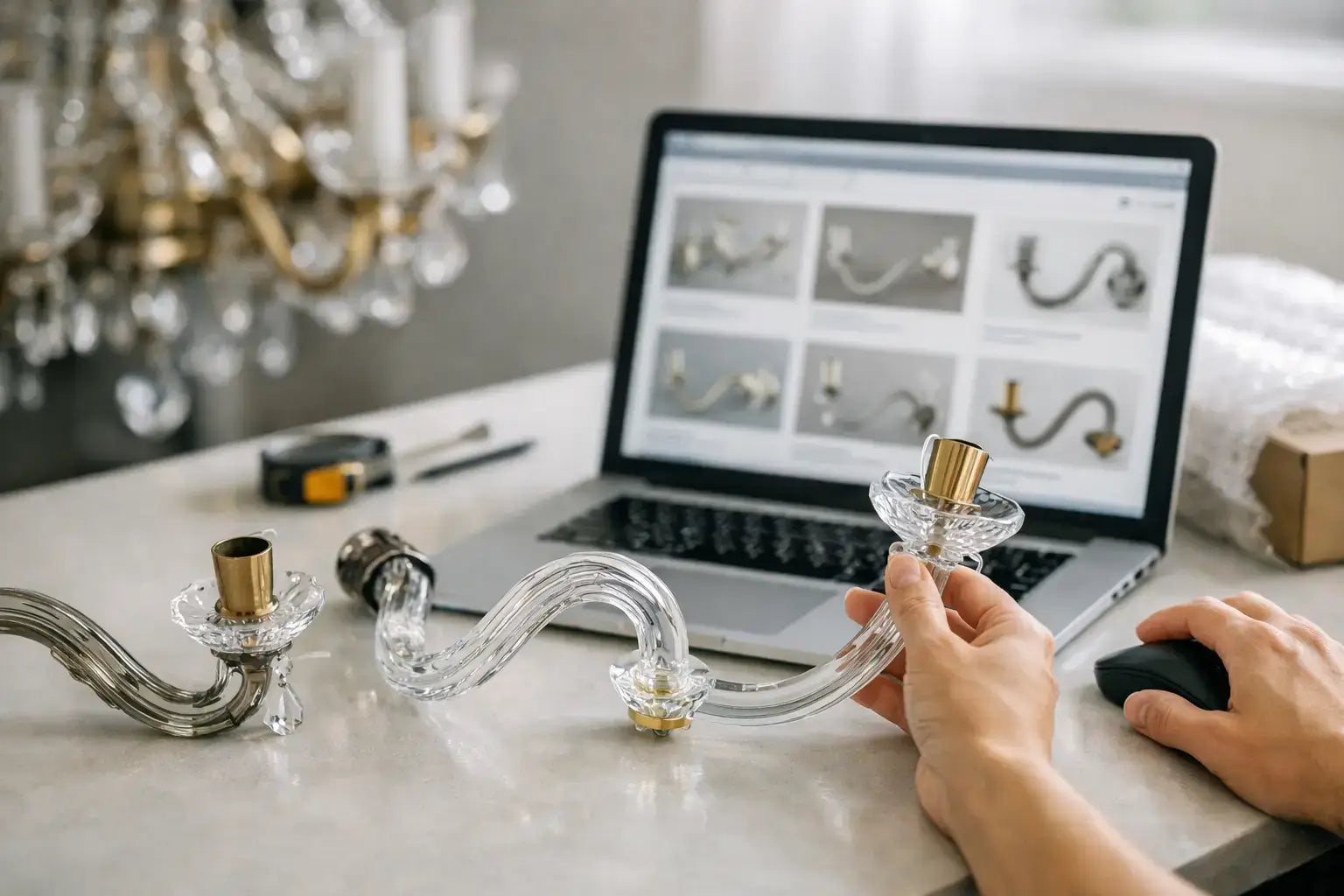 Buying Replacement Chandelier Arms Online