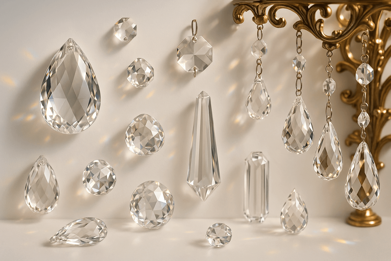 Real Crystals, Chandelier Crystal Replacements