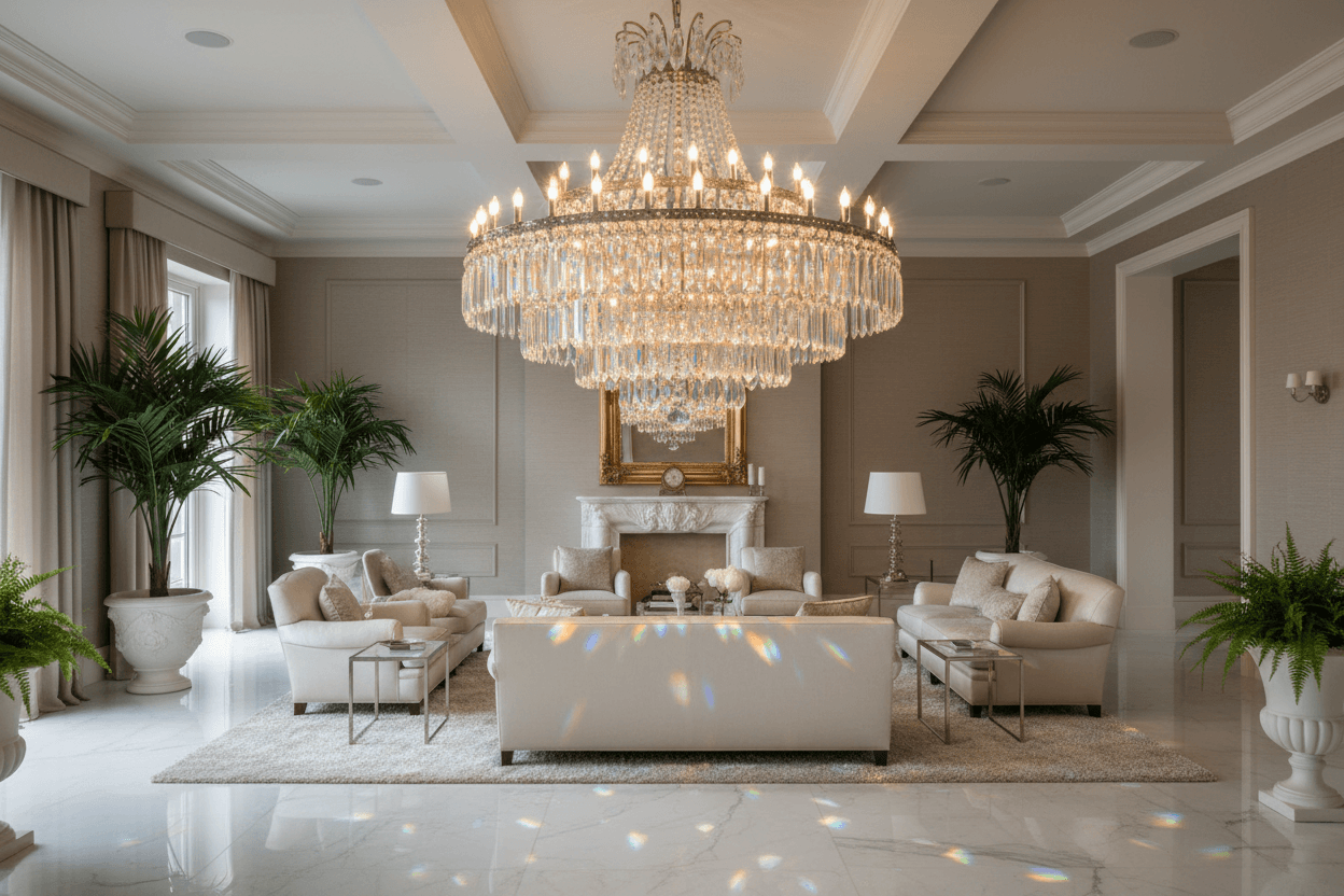 The Crystal Place Crystal Chandeliers to Enhance Home