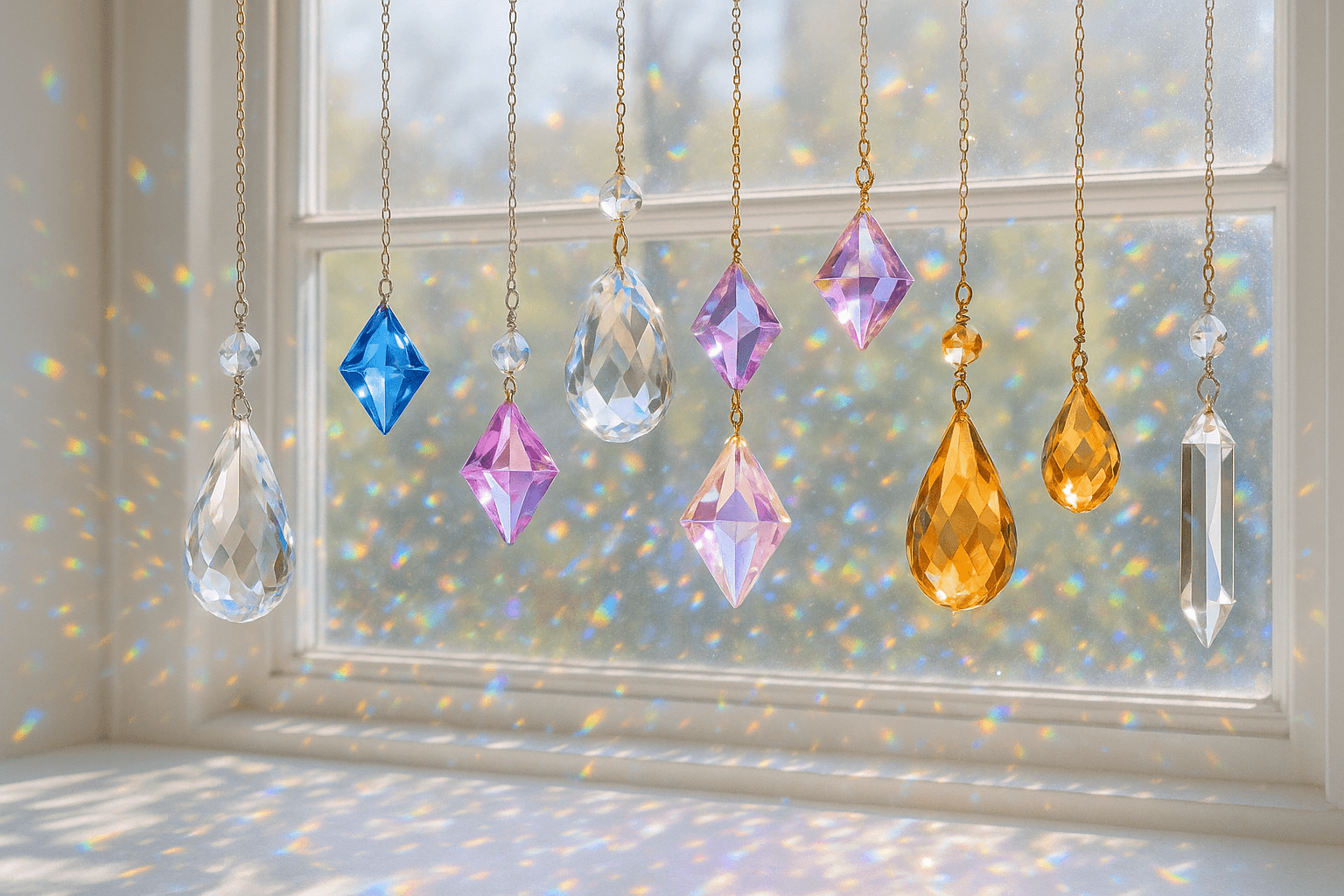 Discover the Magic of Crystal Suncatchers by CrystalPlace.com