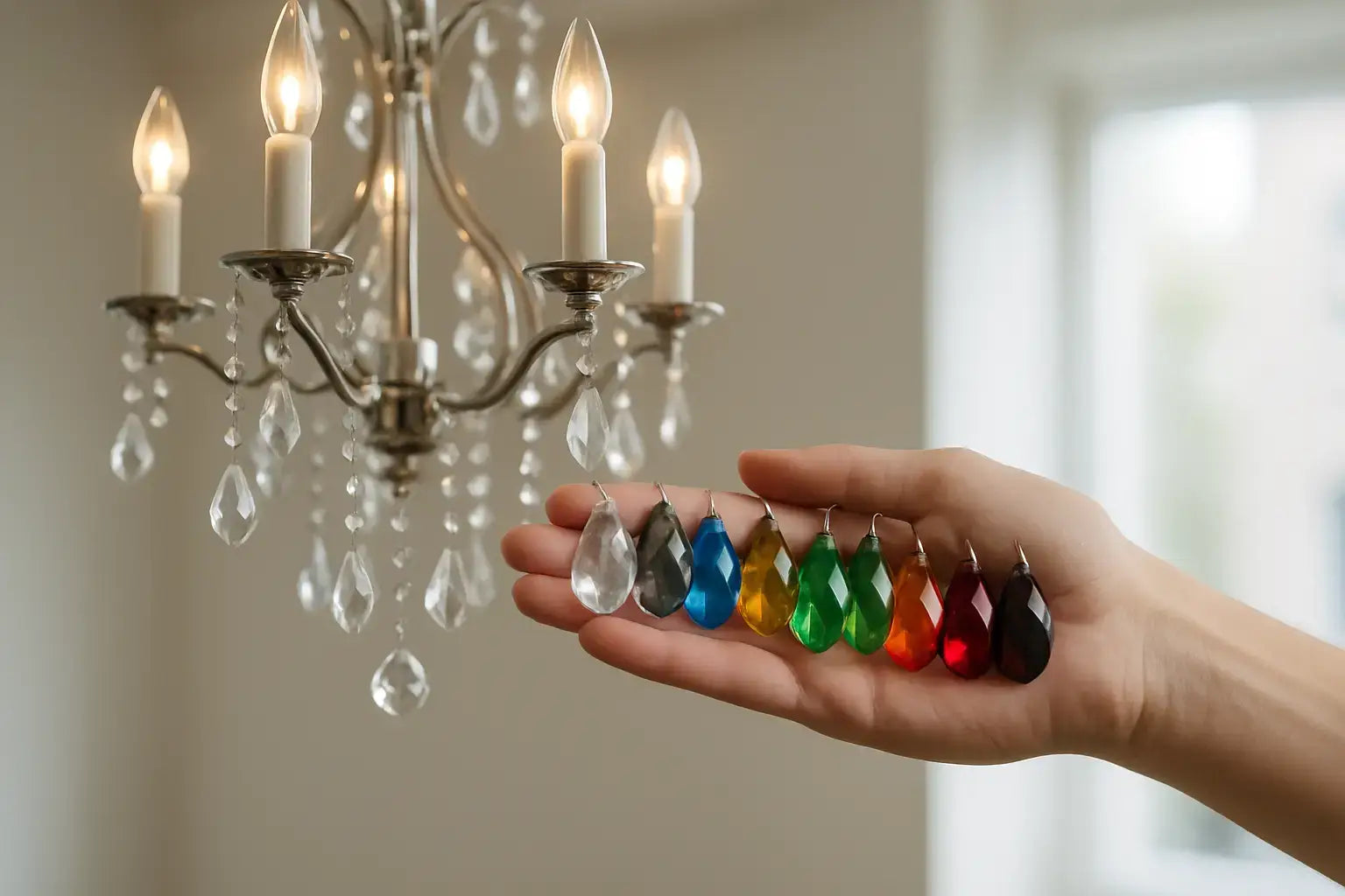 Choosing Chandelier Crystal Colors That Work