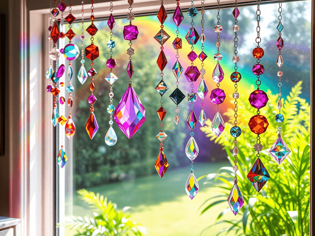 suncatchers with Swarovski Prisms