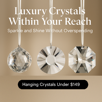 Decorative Hanging Crystals Under $149