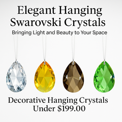 Collection image for: Decorative Hanging Crystals Under $199.00