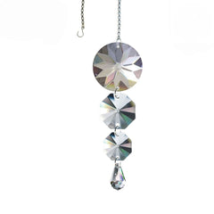 Clear crystal suncatcher by Crystalplace.com 