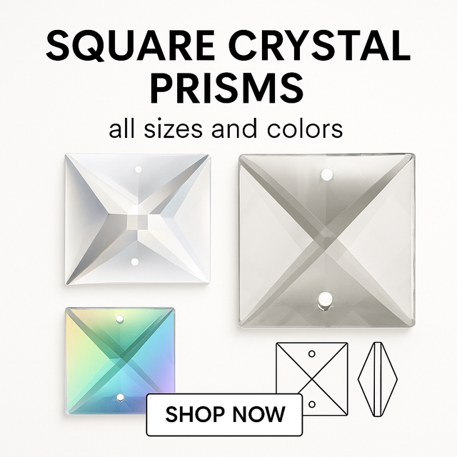 square crystals by crystal place