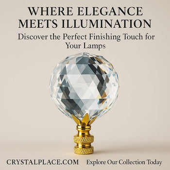 Crystal Lamp Finials