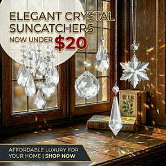 hanging crystal suncatchers under $20
