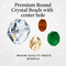 round crystal beads