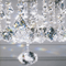 Clear and colored replacement crystal prisms for chandeliers