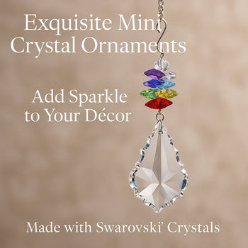 mini Swarovski crystal ornament