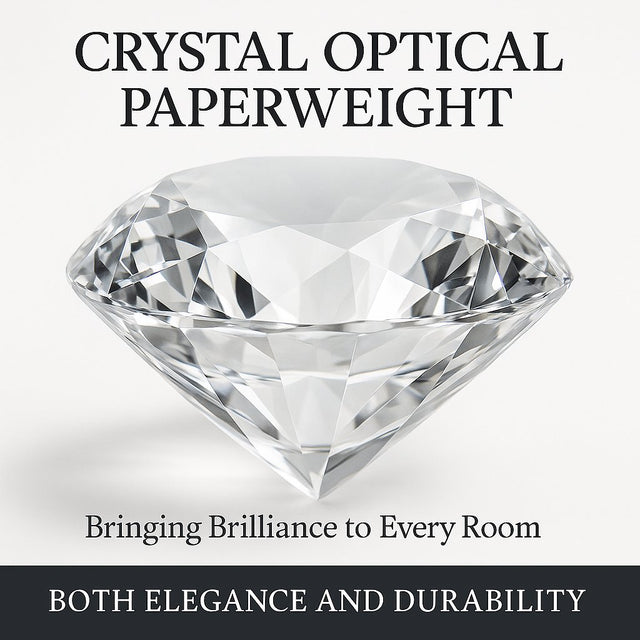 optical Crystal Paperweight