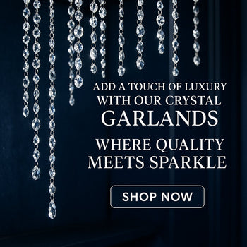 Crystal Garlands made with finest prisms by CrystalPlace.com